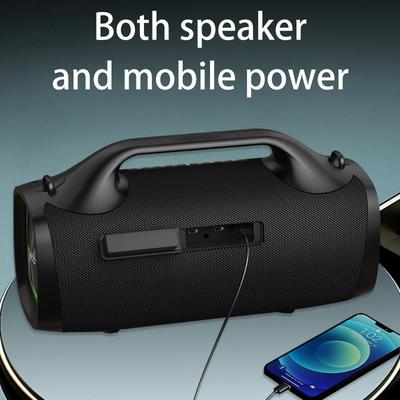 100W Wireless Speaker-24000mAh Battery, IPX5 Waterproof, Loud Stereo Sound And Strong Bass, Perfect For Family, Car, Outdoor, Camping, Party - Opulencia #