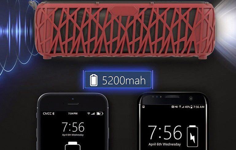 New T61 solar wireless speakers continue 60H environmental friendly solar Bluetooth speakers - Opulencia #