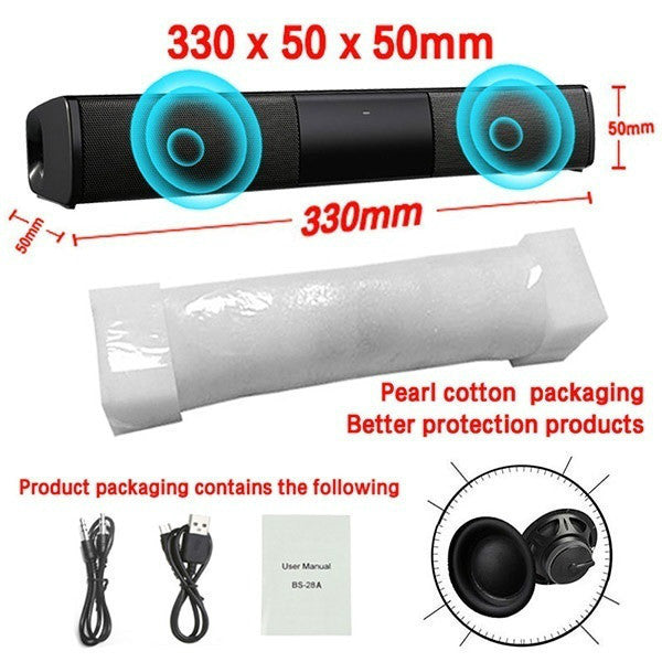 Home Theater Sound System Bluetooth Speaker Computer - Opulencia #