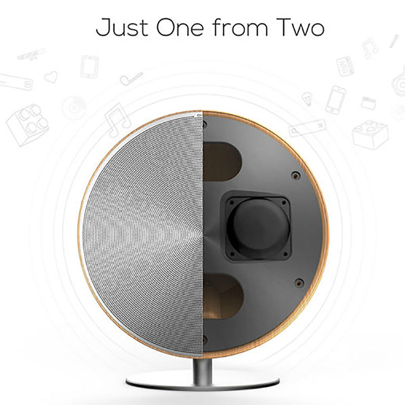 Subwoofer Wooden Bluetooth 4.2 Wireless Speaker M23 - Opulencia #