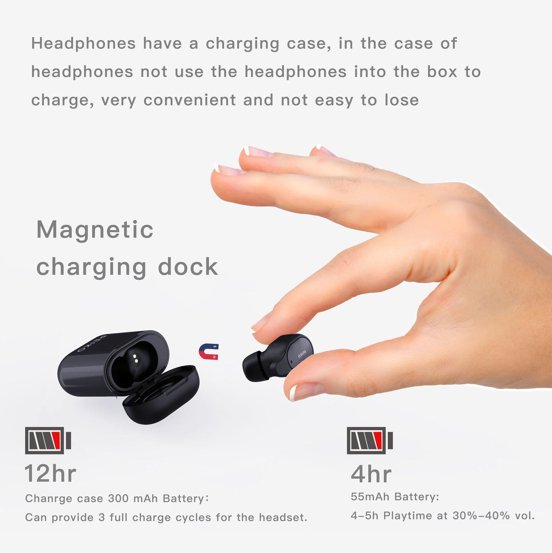 Smart Bluetooth Translation Headphones Instant Wireless Headset Language - Opulencia #