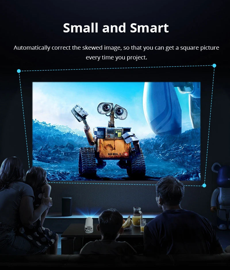 Barrel Machine Hy300 Smart AnzhuoHD Projection Screen Home Recommend Projector - Opulencia #
