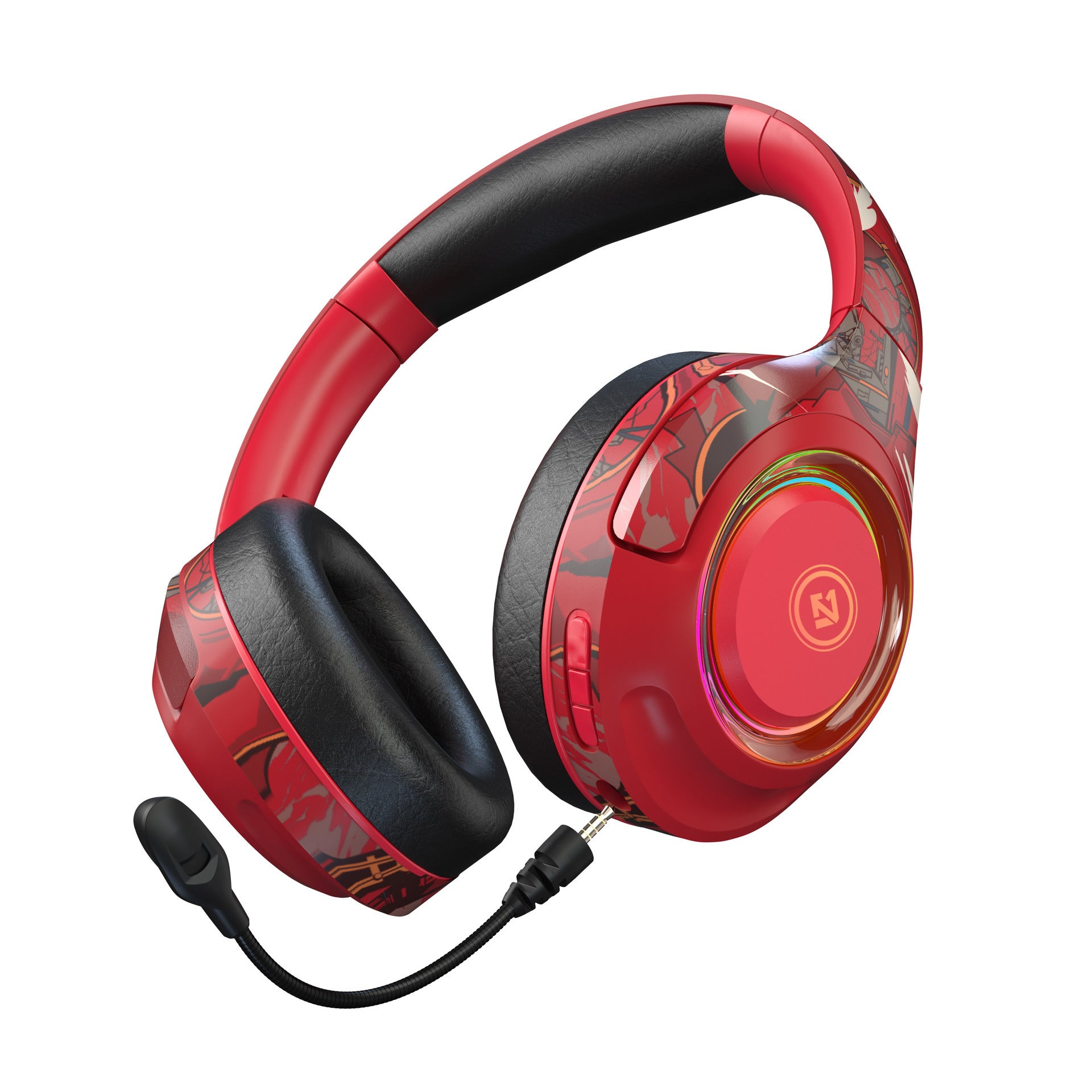 Head-mounted Luminous Earphone Noise Reduction Headset Private Model - Opulencia #