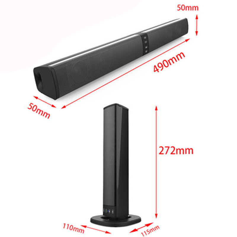Fashionable Foldable Split TV Bluetooth Speaker - Opulencia #