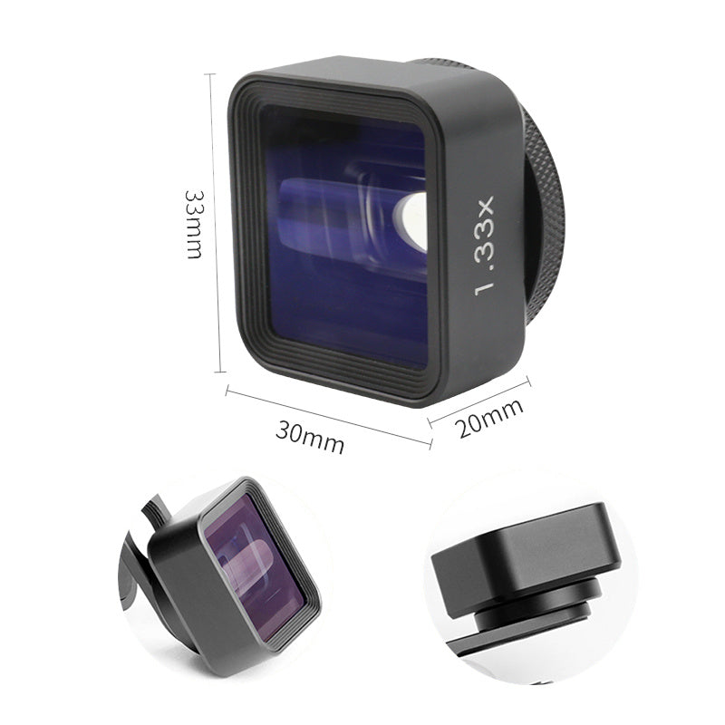 Mobile Phone Movie Lens Screen - 1.33x Widescreen Movie Video Lens - Opulencia