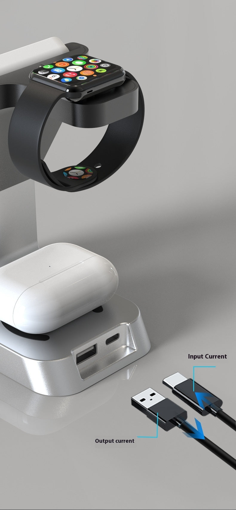 Six-in-one Multifunctional Wireless Charger - Opulencia