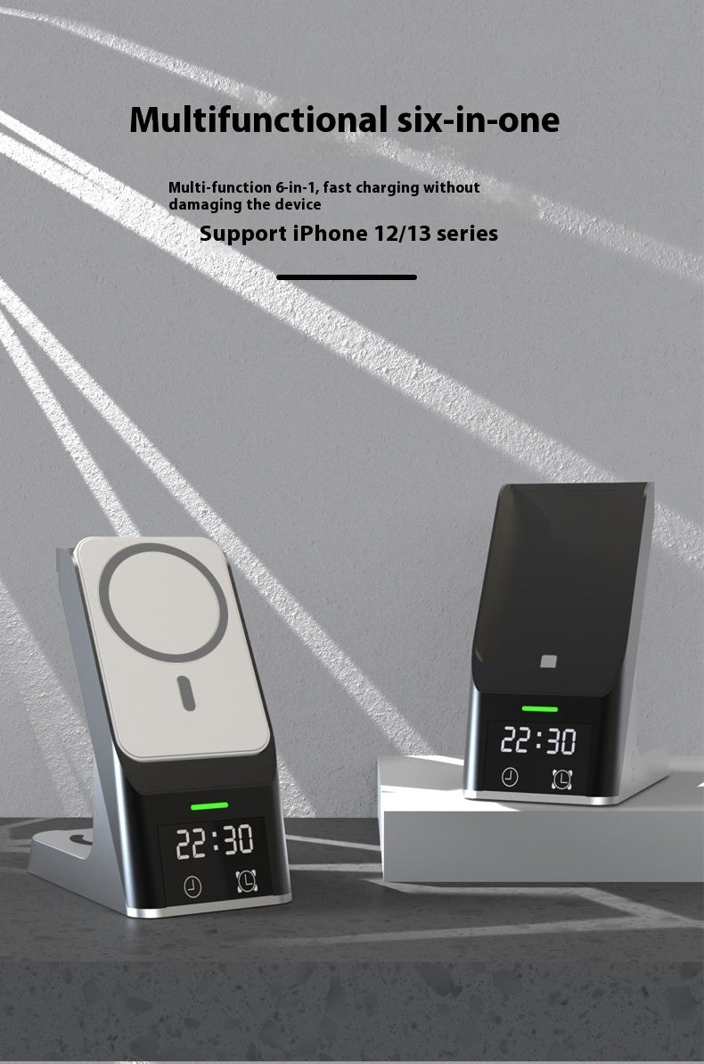 Six-in-one Multifunctional Wireless Charger - Opulencia