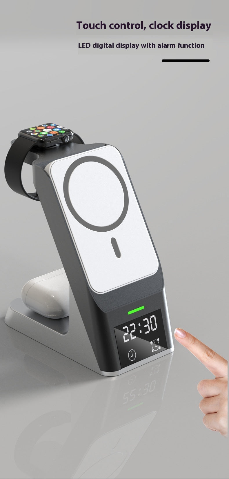 Six-in-one Multifunctional Wireless Charger - Opulencia