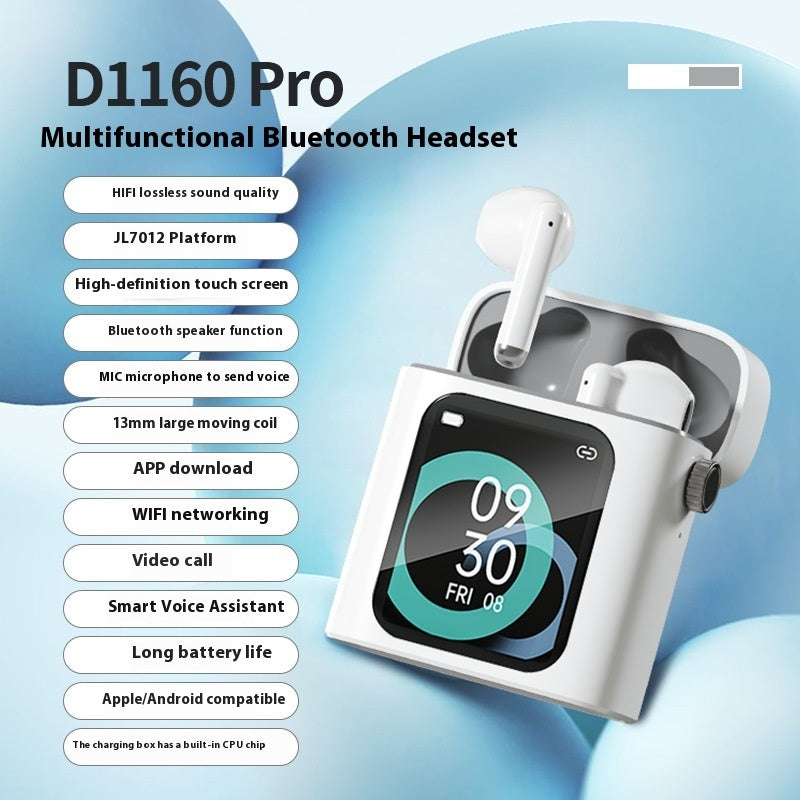 Bluetooth Large Screen Tws Headset Wireless - Opulencia #