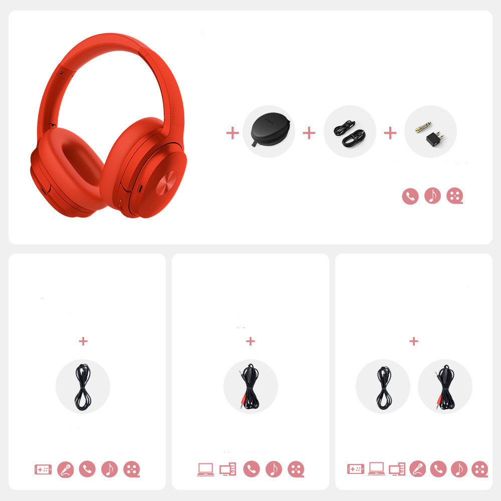 Noise-cancelling Bluetooth Headset Headset Sleep Learning Game - Opulencia #