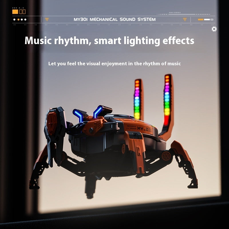 Machine Crab Speaker Mechanical Wind Wireless Bluetooth - Opulencia #