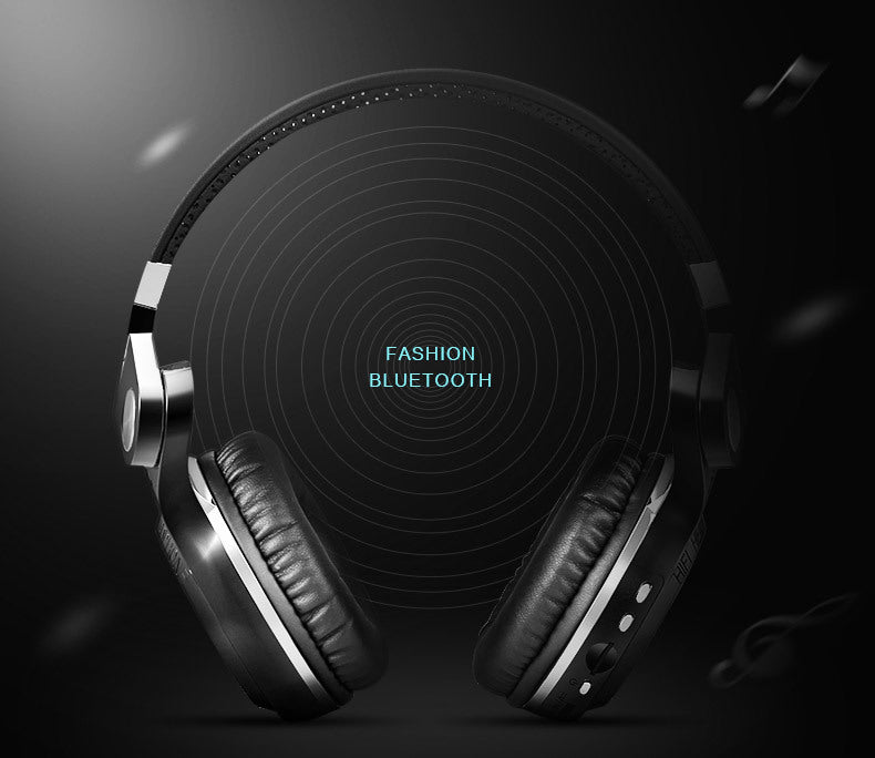 Bluetooth Headset Card Plug-in Iine Subwoofer Headset - Opulencia #