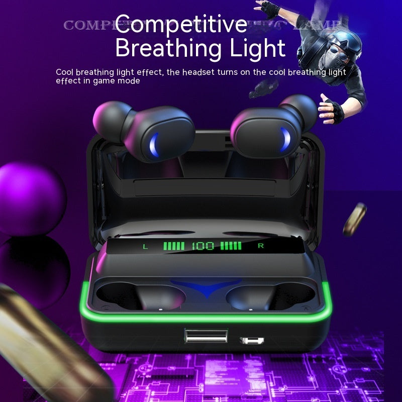 Gaming Bluetooth Headset Breathing Light Wireless - Opulencia #