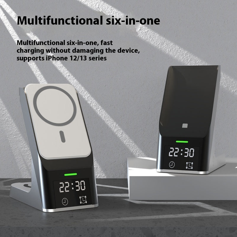 Six-in-one Multifunctional Wireless Charger - Opulencia