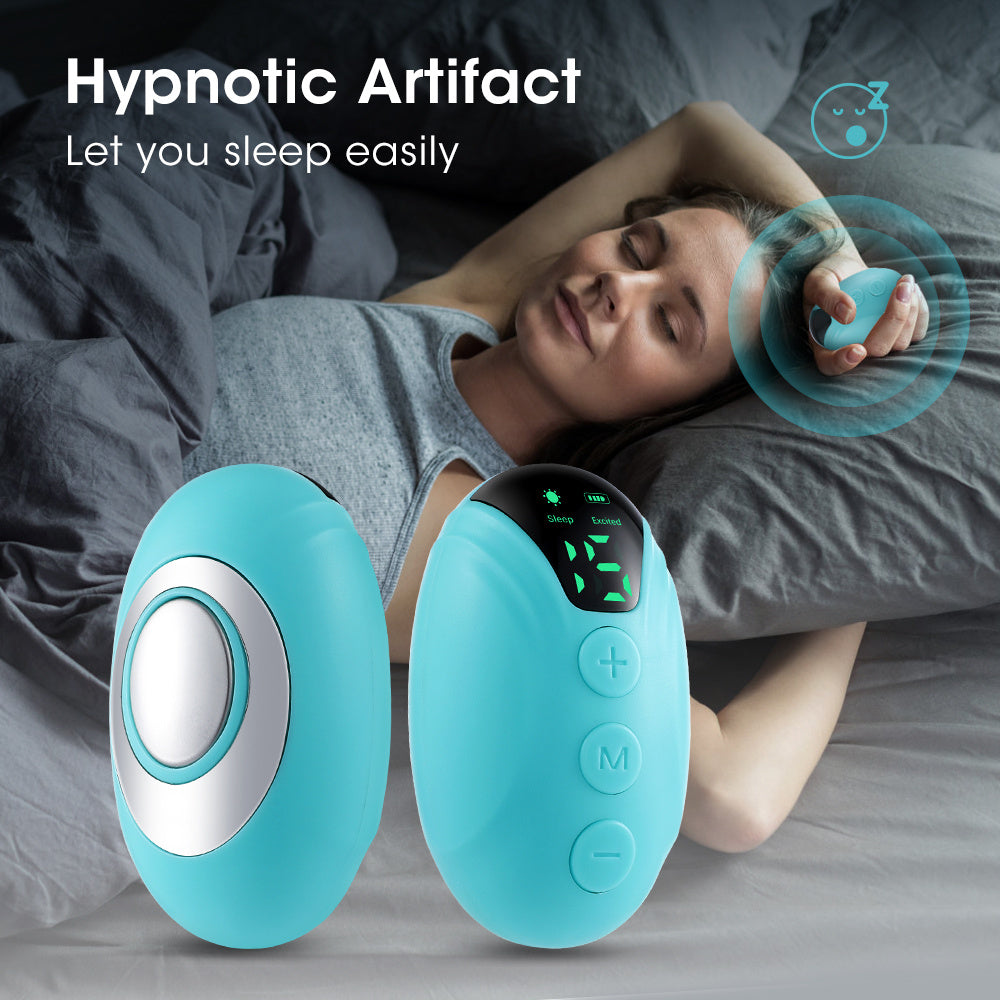 Sleep Aid Hand-held Micro-current Intelligent Relieve Anxiety Depression Fast Sleep Instrument Sleeper Therapy Insomnia Device - Opulencia