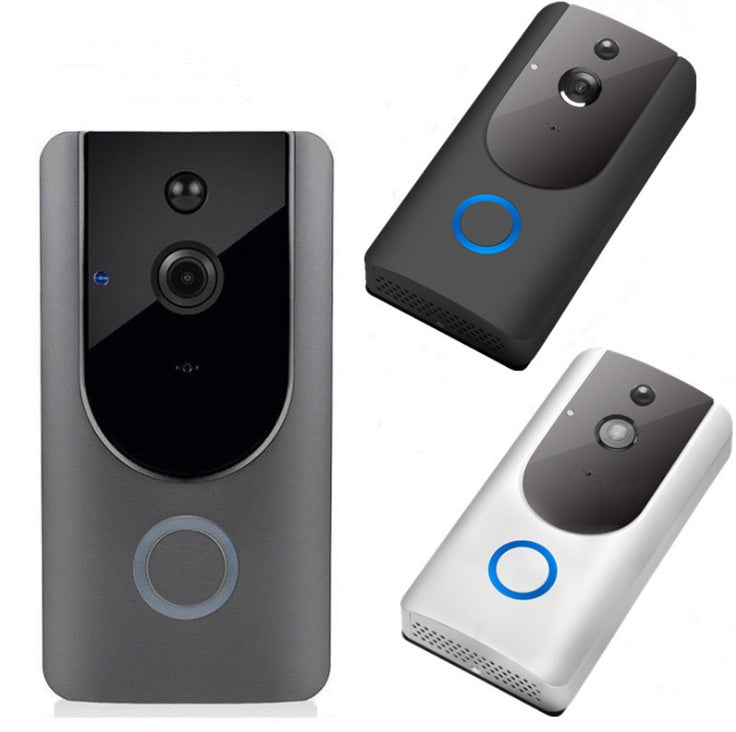 Smart WiFi Video Doorbell Camera Visual Intercom With Chime Night Vision IP Door Bell Wireless Security Camera - Opulencia #