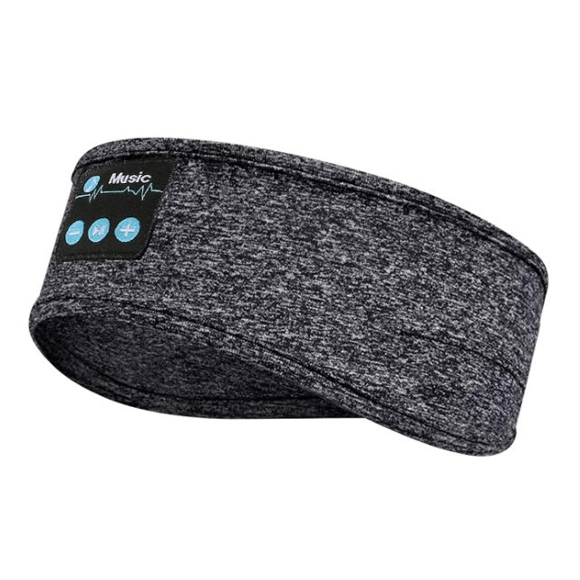 Wireless Bluetooth V5.0 Sports Headband With Music Call Stereo Shading Sleep Headband - Opulencia #