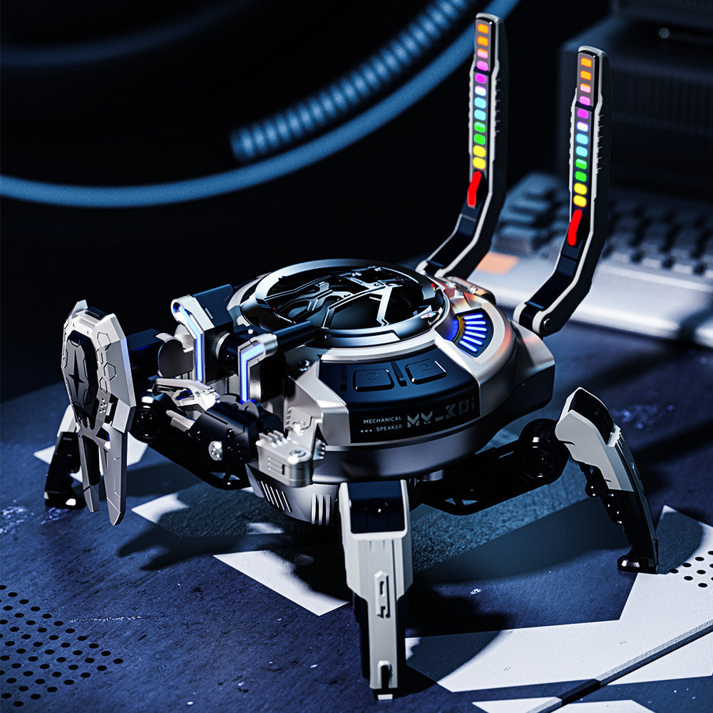 Machine Crab Speaker Mechanical Wind Wireless Bluetooth - Opulencia #