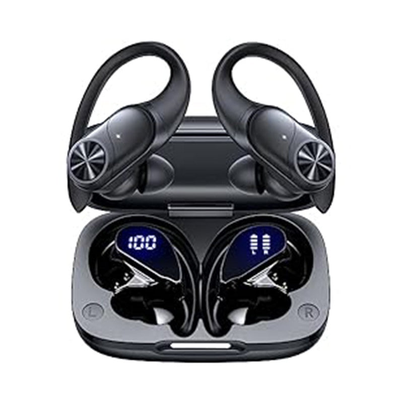 T60 Wide Universal Bluetooth Earphone Intelligent Noise Reduction Running Large Power Waterproof - Opulencia #